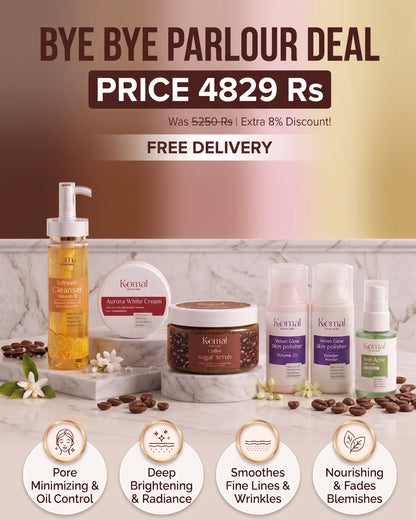 Bye Bye Parlour Deal-Complete Skincare Care at Home