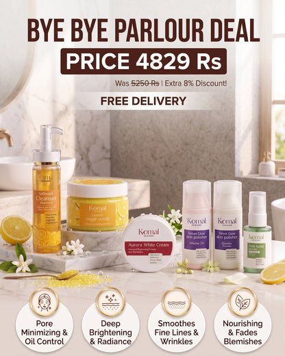 Bye Bye Parlour Deal-Complete Skincare Care at Home