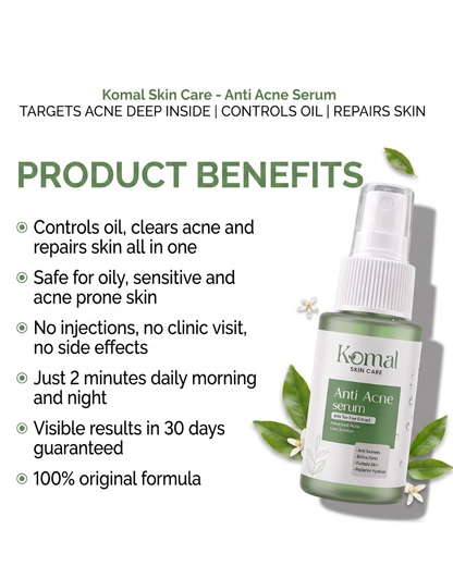 Anti Acne Serum with Tee Tree Extract 30ml