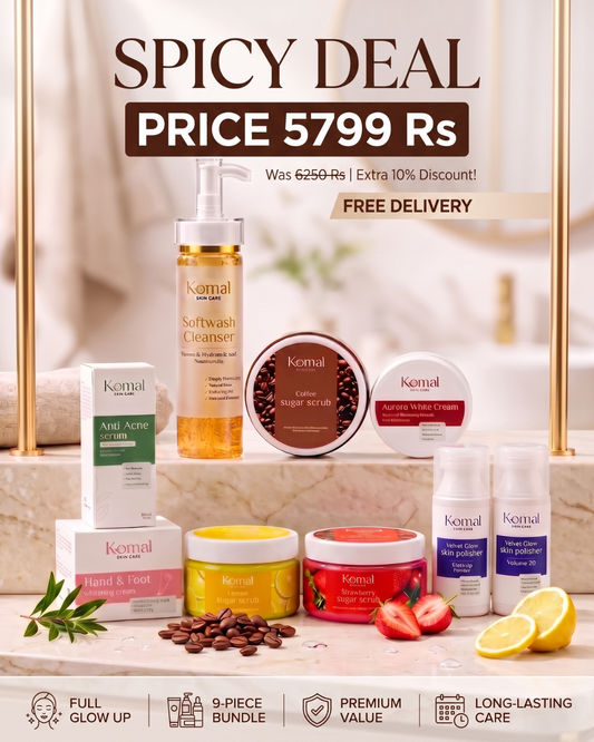 Spicy Deal-Complete Skin & Body Care Bundle